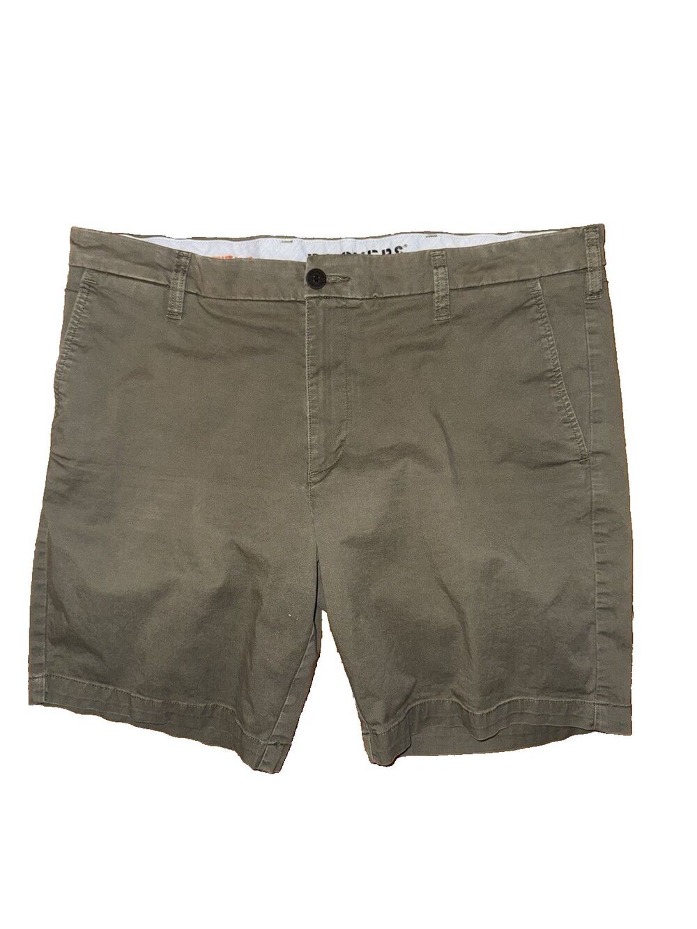 Dockers Supreme Flex Mens 38 Green Ultimate Khaki Casual Shorts